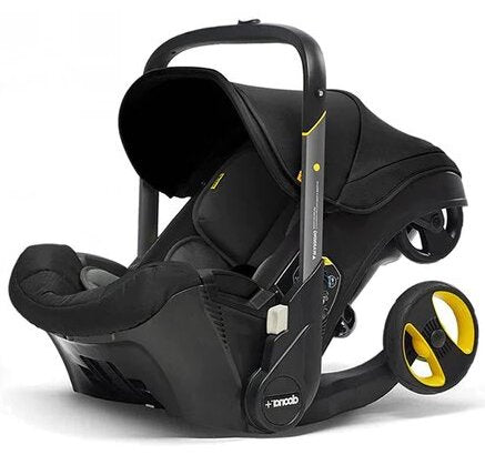 Car seat transforms into a sale stroller in seconds